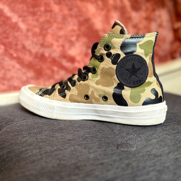 Converse Chuck Taylor All Star II High Tops - Reflective Desert Camo WSZ 7 MSZ 5 - Picture 4 of 11